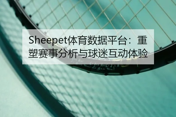 Sheepet体育数据平台：重塑赛事分析与球迷互动体验